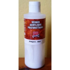Vernis Acrylique Polyurethane – Mat 200ml (PAPP0211)