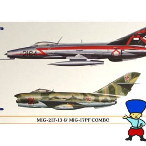Mig-21F & MIG 17F COMBO 1/72 (H0904)